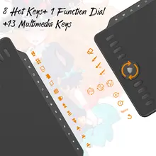 12-Inch Drawing Tablet with 8192 Levels and Keys #5