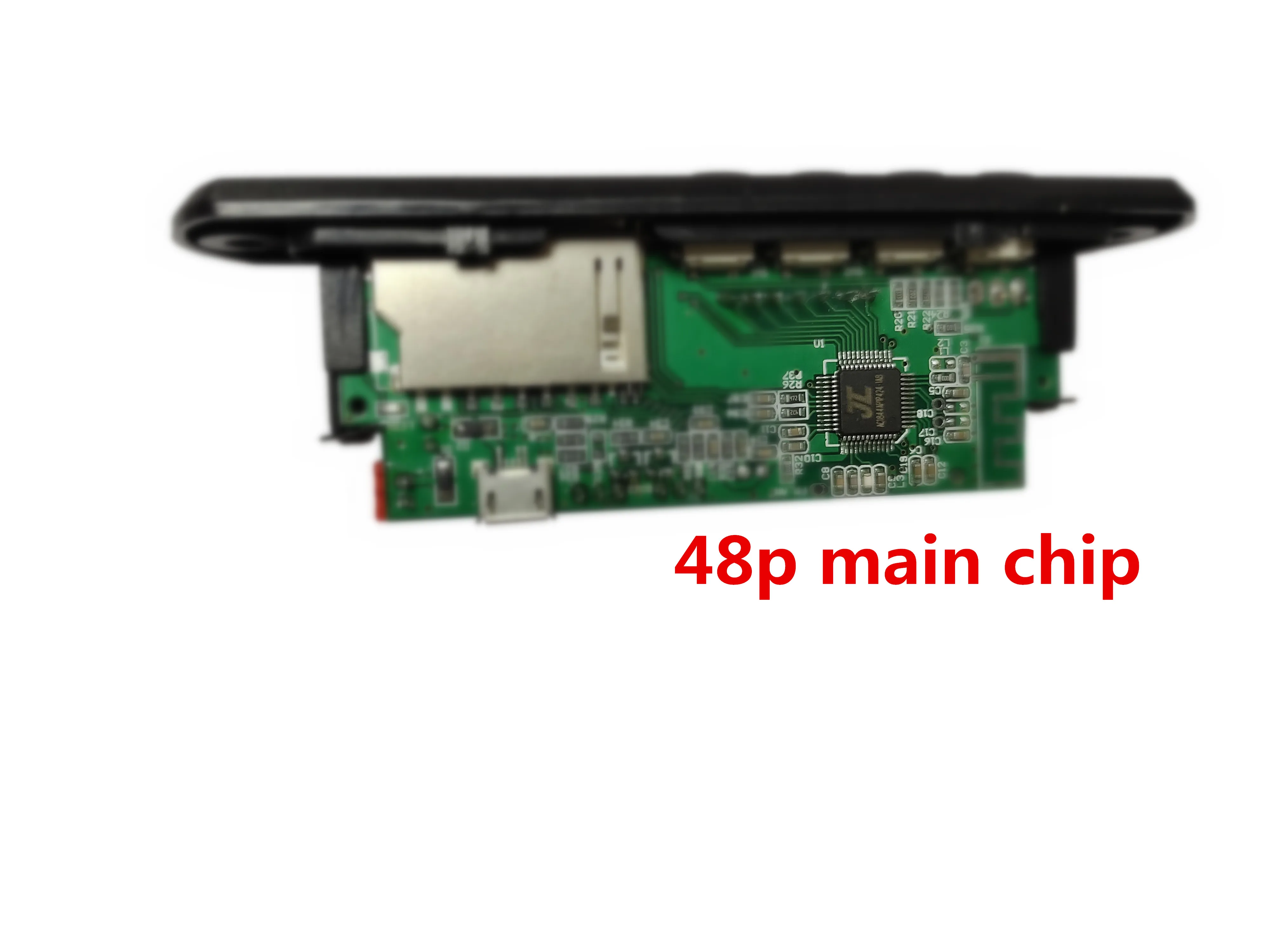 Low Price Promotion Blue Backlight 12V / 5V Bluetooth Decoding Board Lossless Music Decoder Wireless Player Modified Speaker Kit