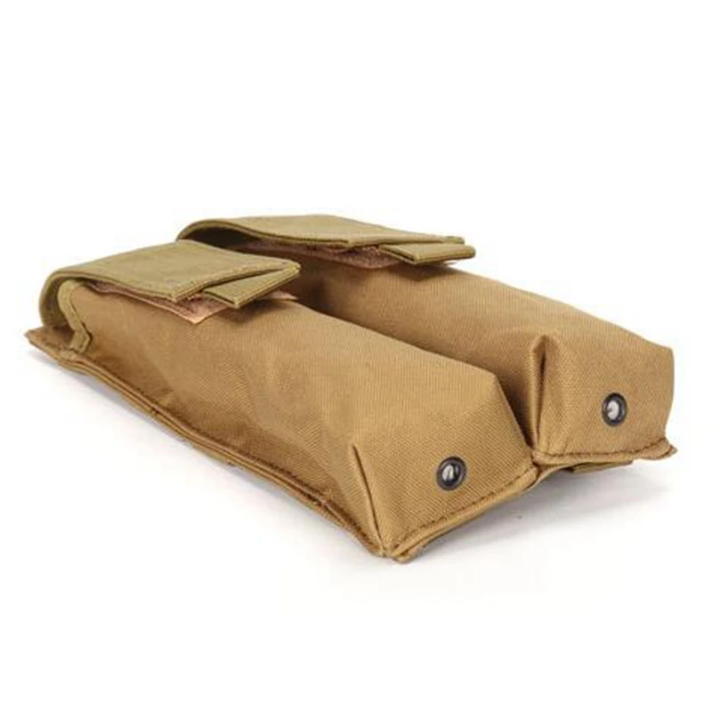 2PCS Airsoft Molle Pouch UMP Rifle Double Magazine Pouch Bag Tactical UMP Mag Carrier Holder Hunting Shooting Accessory