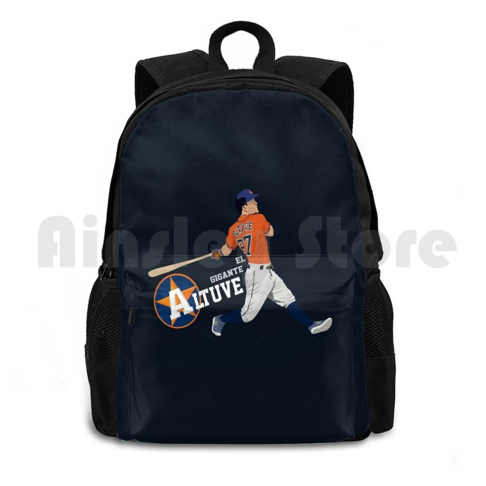 Altuve Outdoor Hiking Backpack Waterproof Camping Travel Jose Altuve Jose Altuve Aaron Judge Alex Bregman World Series Playoff