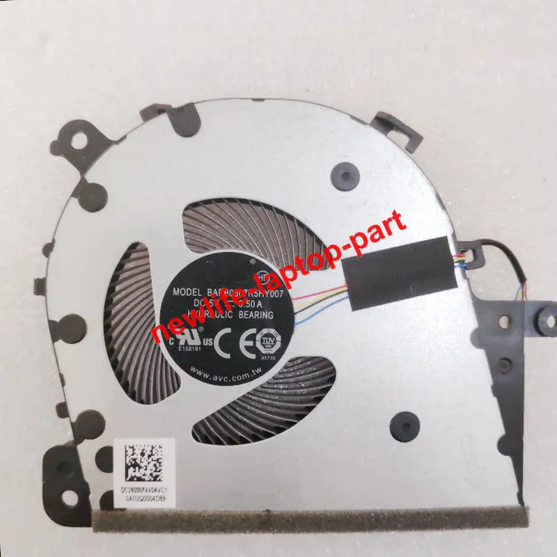 original for Lenovo IdeaPad 3 14IML05 CPU cooler fan COOLING BAPB0807R5HY007 test good free shipping