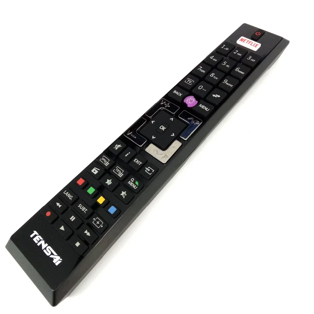 New Replace RCA4995 For TENSAI TV Telefunken /Specific Edenwood TV Remote Control TE43404G37Z2P TE32287B35T LED TV NETFLIX