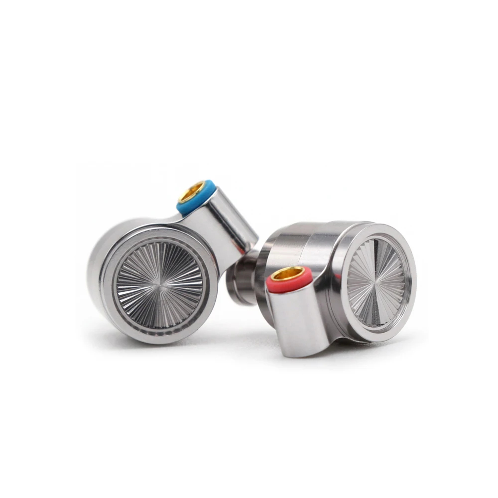 TIN HIFI T4 داخل الأذن رصد 10 مللي متر الكربون النانو أنبوب ديناميكي سائق سماعات فائقة أنيق المعادن الإسكان الفضة مطلي MMCX كابل