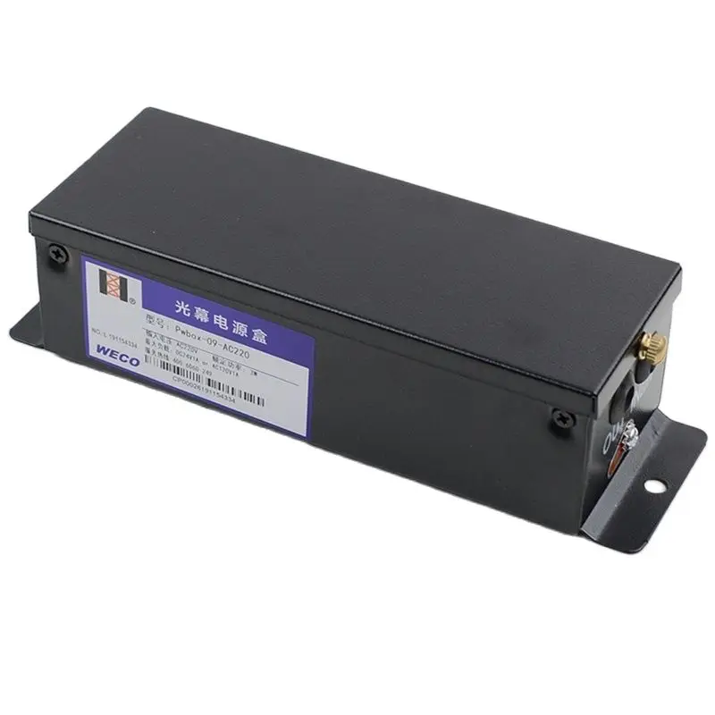 Weco Única Cortina de Luz Caixa de Alimentação Pwbox09-ac220 Dois-em-um Caixa de Controle Interruptor 24v Acessórios do Elevador 1pce