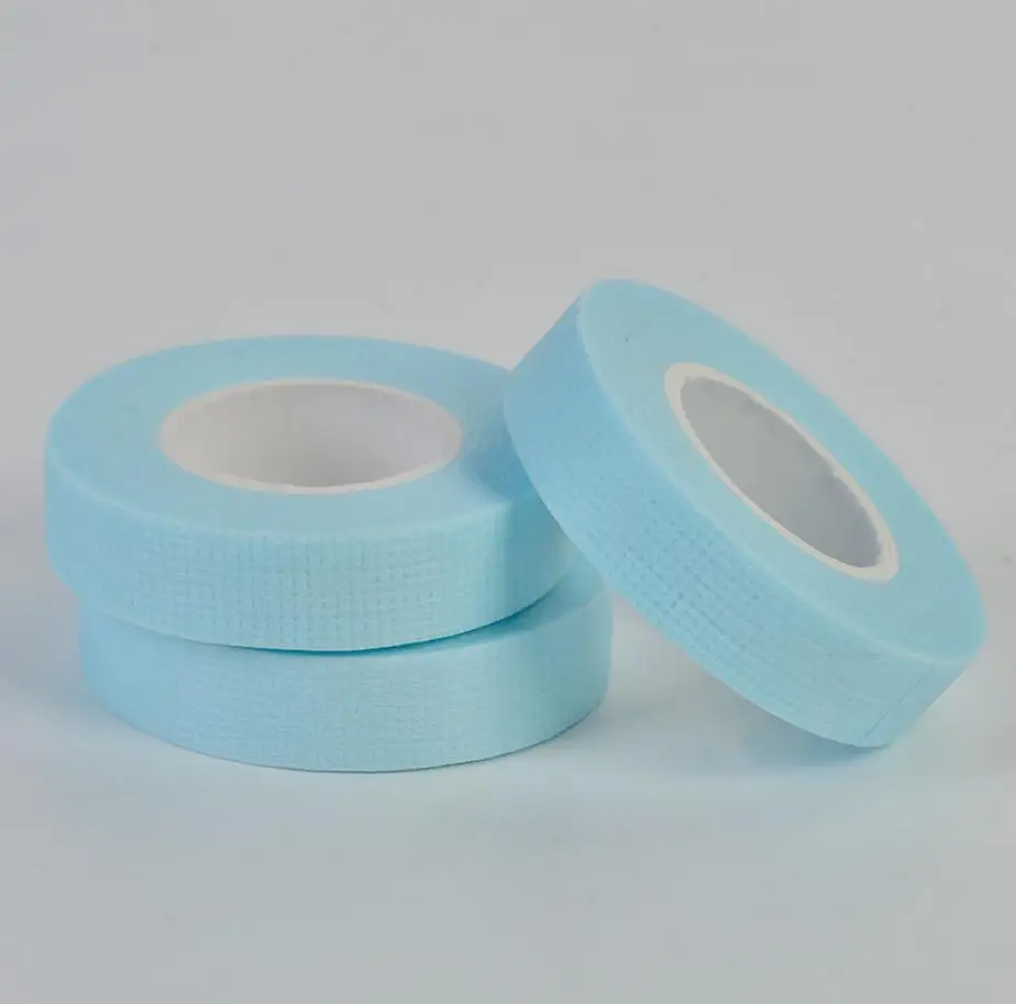 

3 Rolls Non Woven Eyelash Extension apprication Medical breathable lash tape microporous breathable paper tape