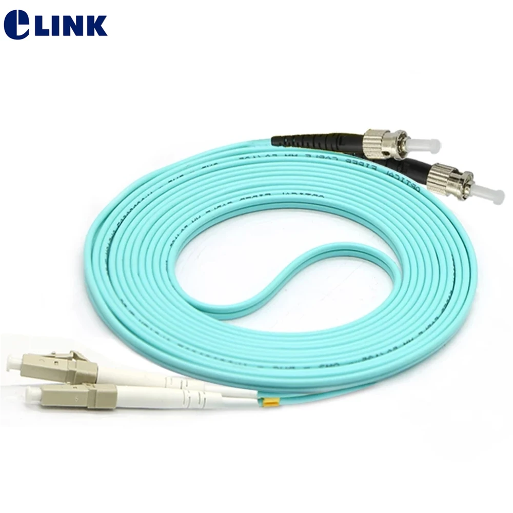 

10pcs LC-ST fiber optic patch cord 1M 2M 3M 5M 7M 10M Duplex OM3 cable ST-LC optical fibre jumper 2.0mm 3.0mm DX free shipping