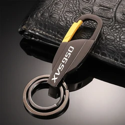 Motorcycle Keychain Alloy Keyring Key Chain with Logo Key ring For Yamaha XVS950 XVS 950 Accessories