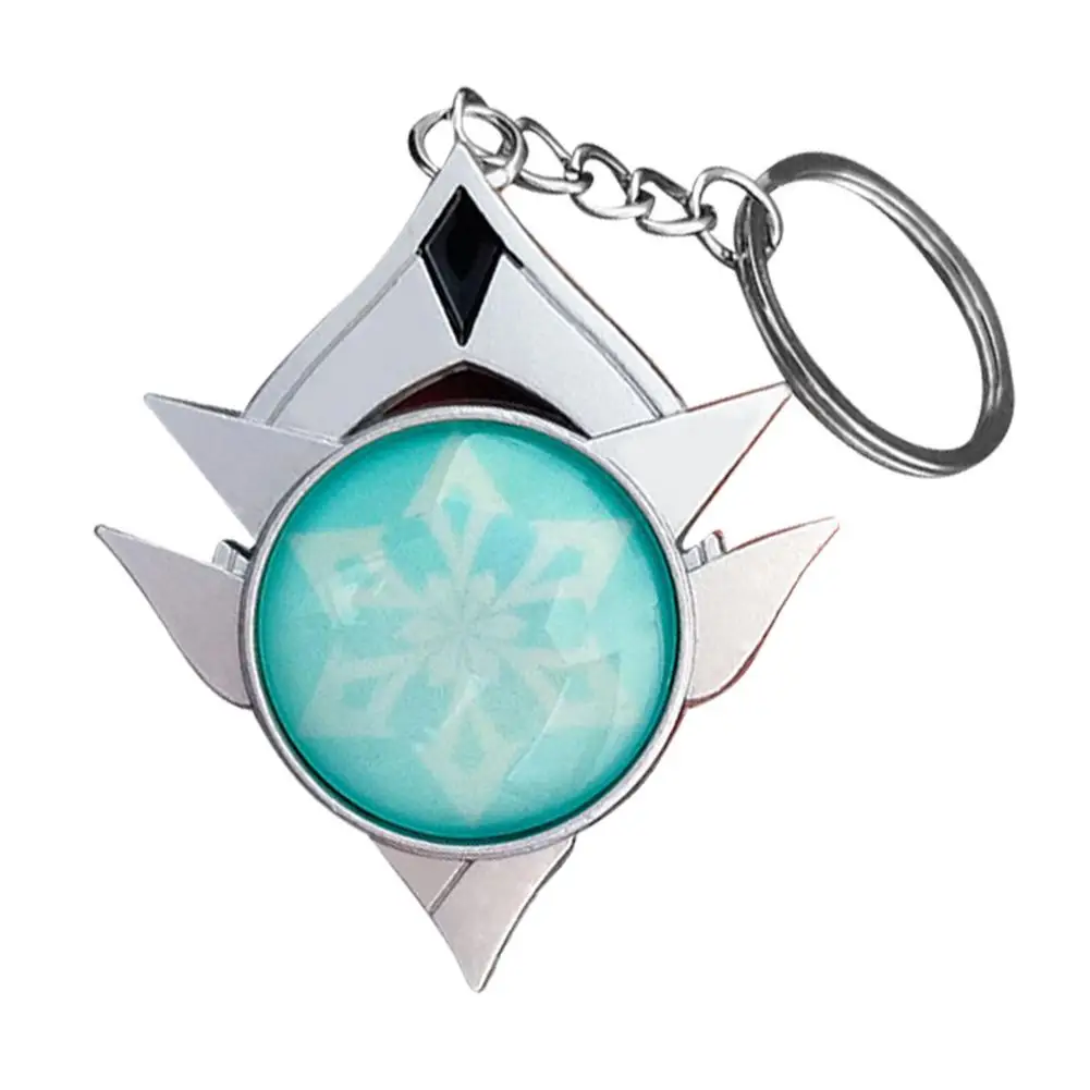 

Genshin Vision Keychains Eye Of God Key Chains 7 Elements 4 Styles Genshin Impact Vision Game Character Cosplay Keyring Pendant