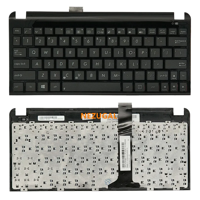 US Laptop Keyboard for ASUS Eee PC EPC 1015 1015B 1015PN 1015PW 1015T 1011px 1015BX 1015CX 1015PX 1025 1025C TF101 1025 Keyboard