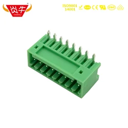 10Pcs 2.54mm 15EDGRC KF2EDGR 2.54 2P ~ 12P 16p PCB PLUG-IN TEMINAL BLOCKS 2PIN ~ 12PIN MCV 0,5 2,54 PHOENIX CONTACT DEGSON KEFA