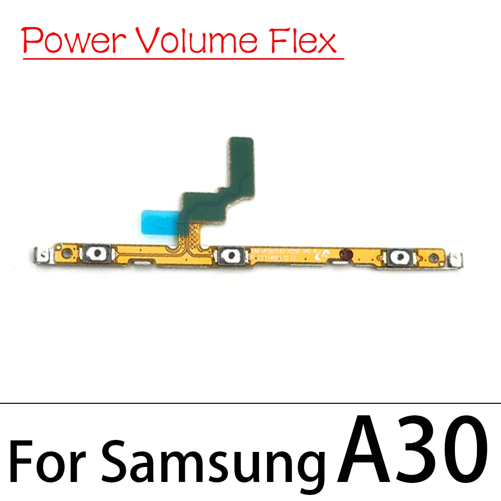 20Pcs , Volume Button Power Switch On Off Flex For Samsung A01 A11 A20 A30 A40 A50 A70 A10S A20S A21S A30S A51 A21 A41 A50S A9