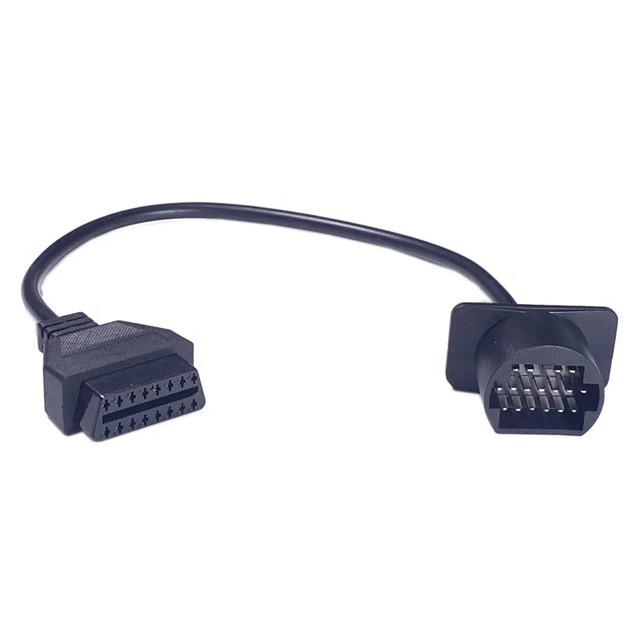 For M-az-da 17 Pin Cable OBDII OBD2 Cable Diagnostic Adapter Connector obd2 M-az-da 17pin to 16Pin