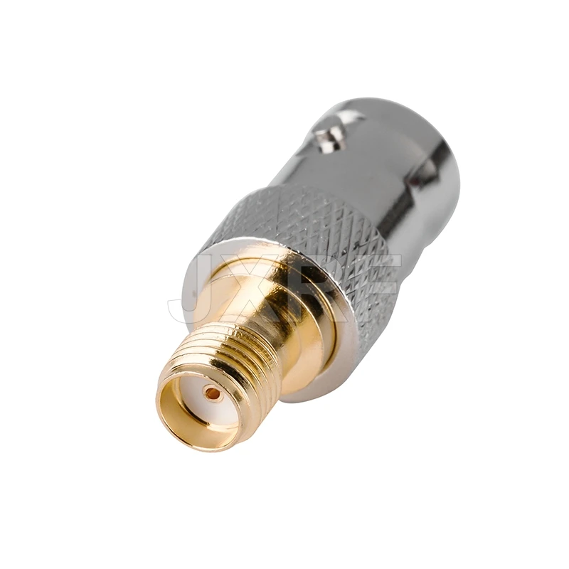 Imagem -02 - Adaptador Coaxial rf Sma Fêmea para Conector Fêmea Bnc 100 Pcs