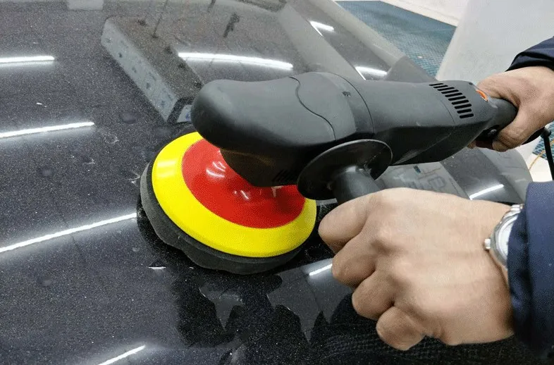 รถประหลาดเครื่องขัดสั่นสะเทือนความงามสีขูดเครื่องแว็กซ์พื้น 220V/เครื่องขัด