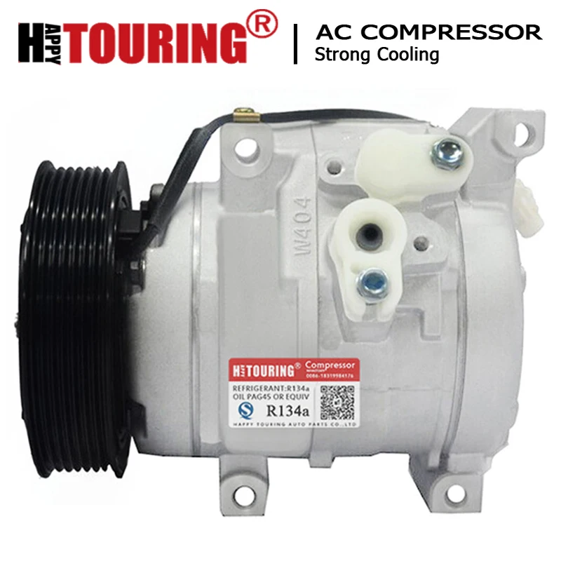 

10S15C AC compressor for toyota innova Hilux Fortuner 88310-0K010 4472608561 883100K010 447260-8561