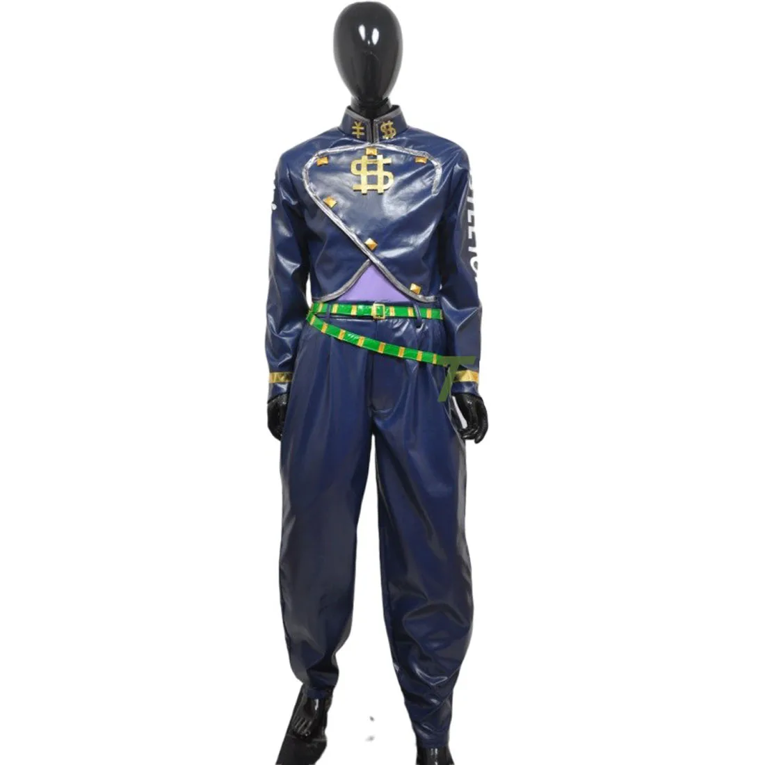 2020 Diamond is Unbreakable Okuyasu Nijimura Cosplay Costume Coat+Pants+Belt Custom-made