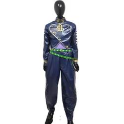 2025 Diamond is Unbreakable Okuyasu Nijimura Cosplay Costume Coat+Pants+Belt Custom-made