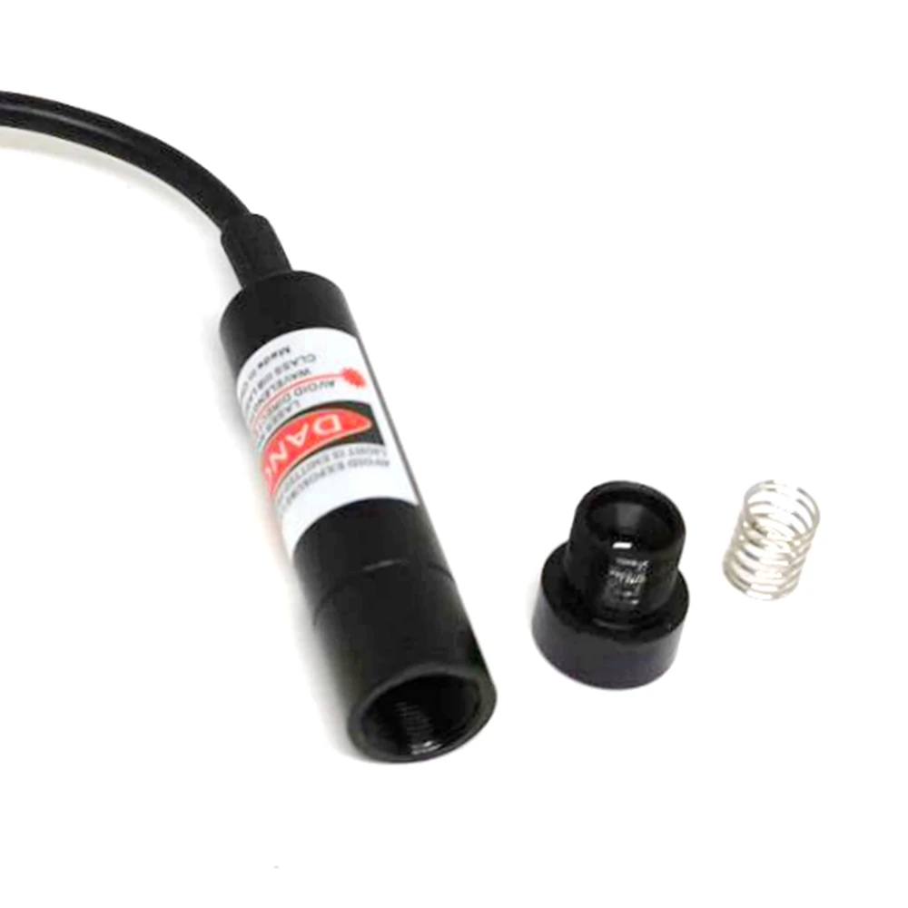 12x55mm Focusable Positioning Red Lights 650nm 5-80mw Dot/Line/Cross Laser Diode Module