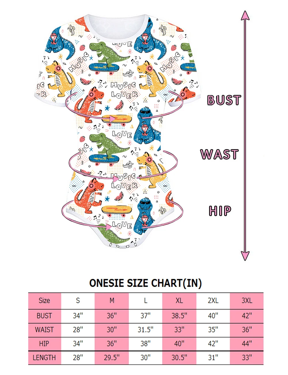 작은 곰 ABDL 원지 성인 아기 바디 수트