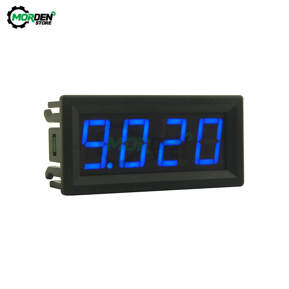 DC 0-100V 0-10A 0.56 Inch Mini 4 Bit Digital Voltmeter Ammeter LED Display Panel Voltage Current Detector Tester Meter Dropship