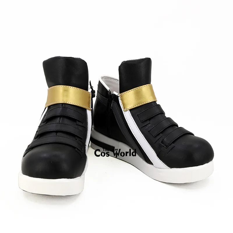 LOL KDA Girl Group The Rogue Assassin Akali Games Customize Flat Cosplay Shoes Boots 3 Colors