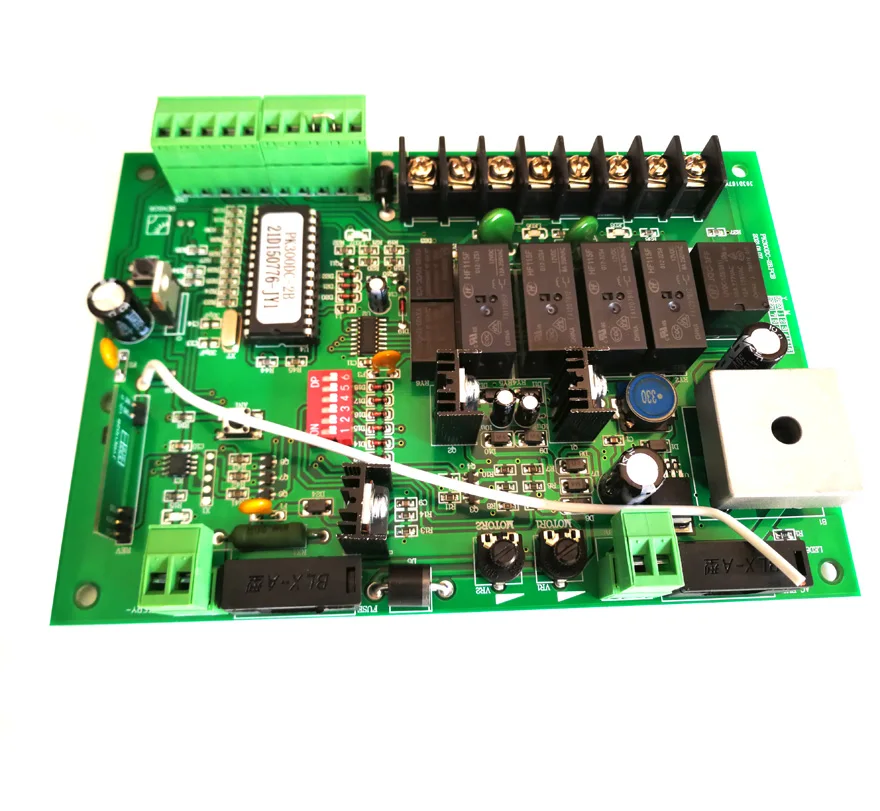 Unidad de control de abridor de puerta oscilante, placa base PCB, controlador de motor, tarjeta de placa de circuito para abridor de motor de puerta