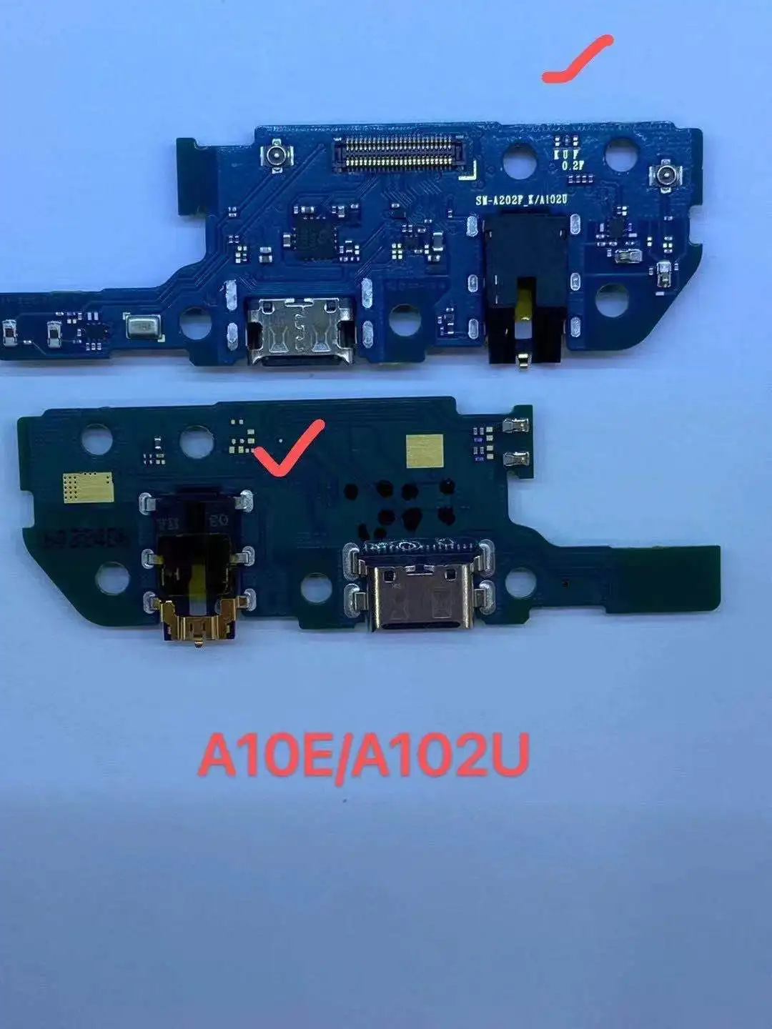 USB Port Charger Dock Plug Connector Charging Board FLex Cable For Samsung Galaxy A20 A205F A205 / A20E A202F A202 USB Board