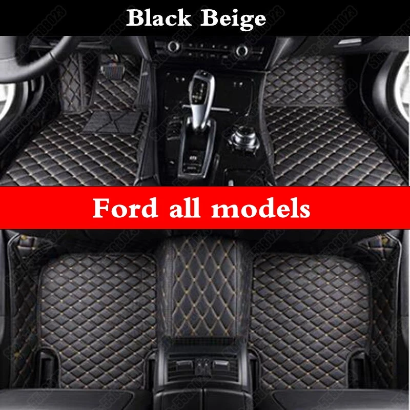 

Car Floor Mats for Ford C-max Tourneo F-150 Ranger Raptor Everest Edge Kuga Focus Mondeo Fiesta Mustang S-max Explorer Ecosport