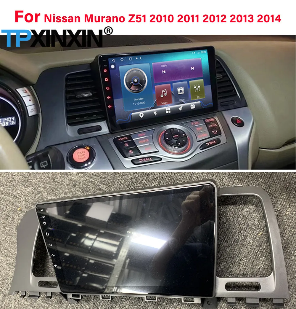 

Радио стереоприемник Android 13 для Nissan Murano Z51 2010 ~ 2014 GPS-навигация Аудио Стерео Мультимедийный прием IPS Головное устройство