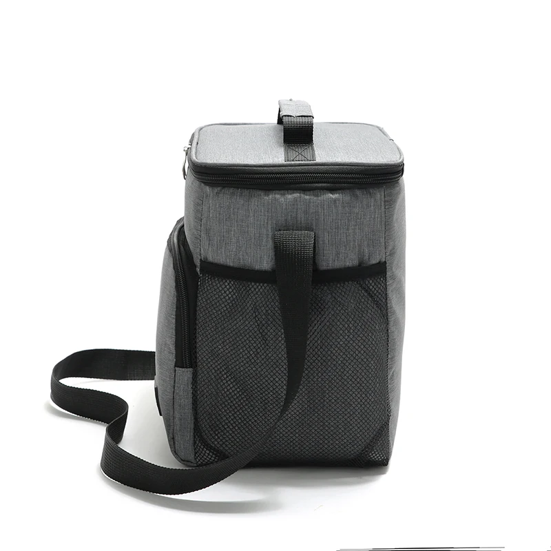 SANNE New Design 9L Reusable Insulated Cooler Bag Thermal Ice Bag Waterproof  Shoulder Strap and Portable  Bag Cooler