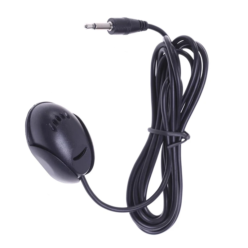 3.5mm Paste Type External Microphone for Car Audio Mic For Laptop DVD Radio Stereo Player Meeting Speaker car head unit