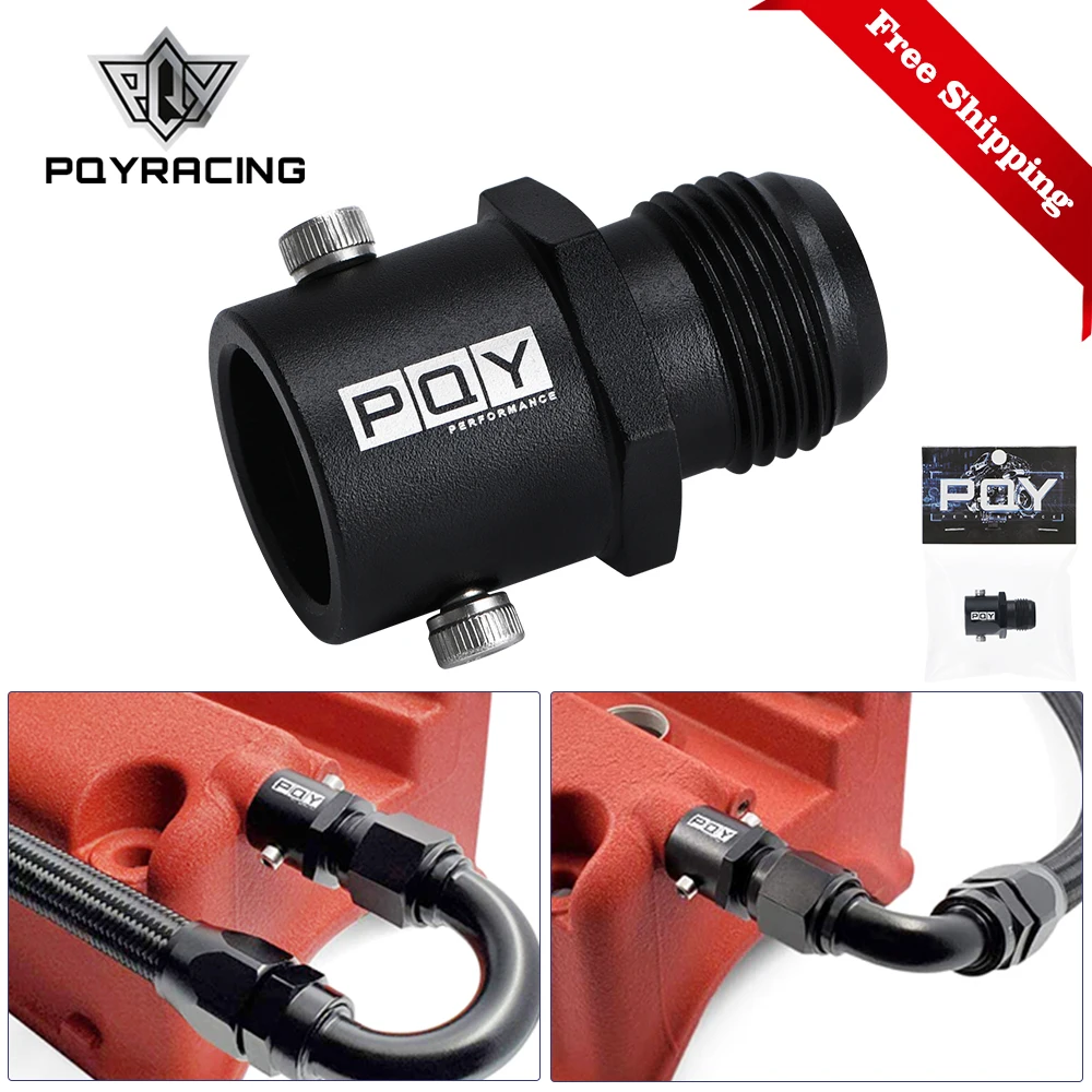 Darmowa wysyłka-odpowietrznik Adapter montażowy 19mm AN10 pokrywa zaworu wylot wentylacyjny k-swap dla Honda Civic Acura Rsx Tsx K20 K24