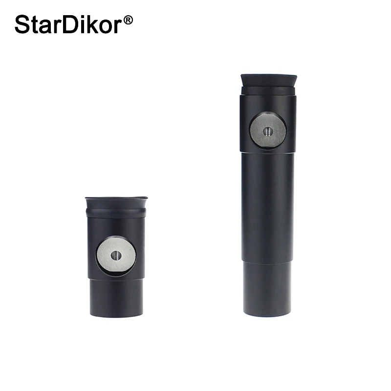 StarDikor 1.25 Inch Cheshire Collimating Eyepiece For Newtonian Refractor Telescopes Metal Structure Optical Axis Calibrator 