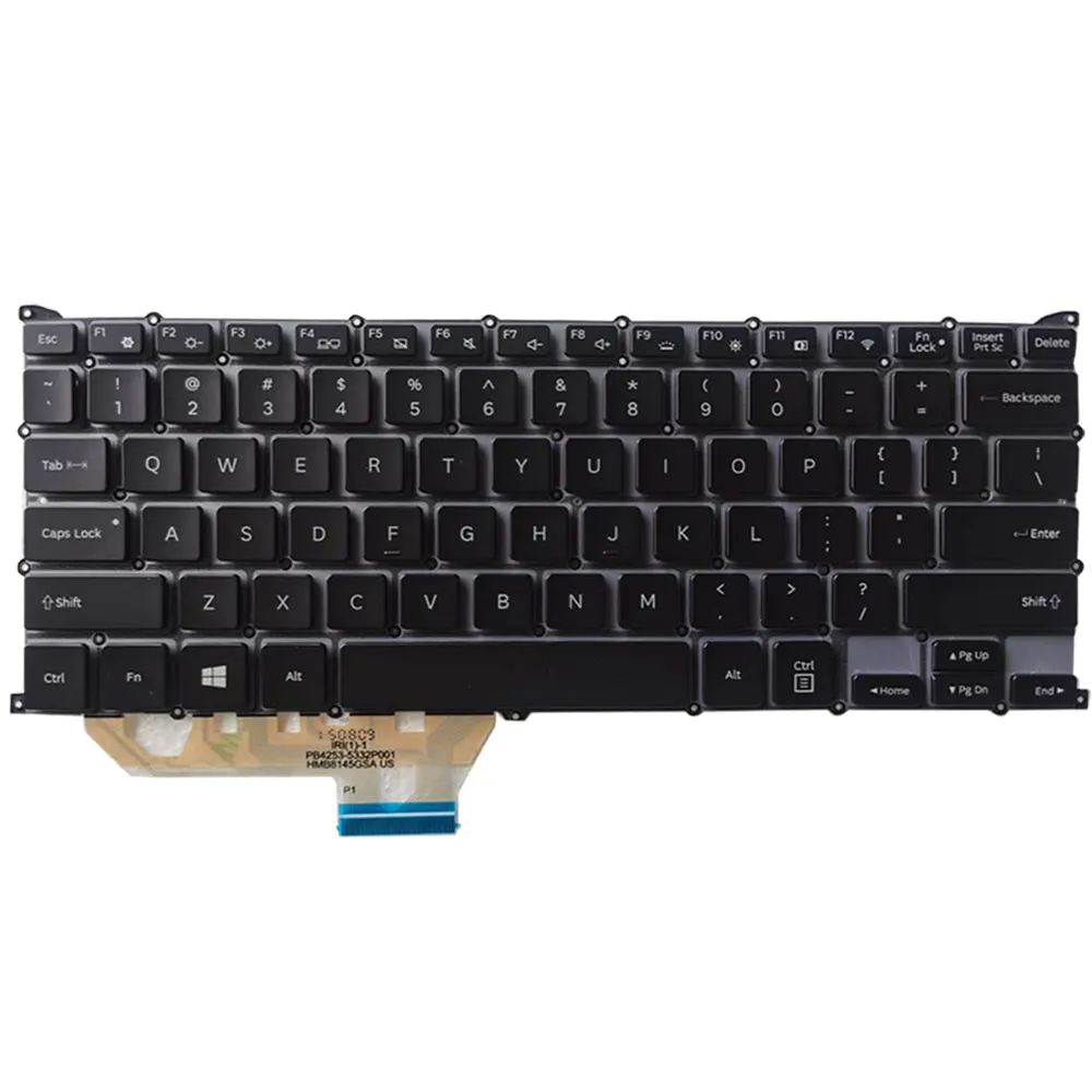 NEW US Laptop keyboard for Samsung 940X3L NP940X3L US black  layout