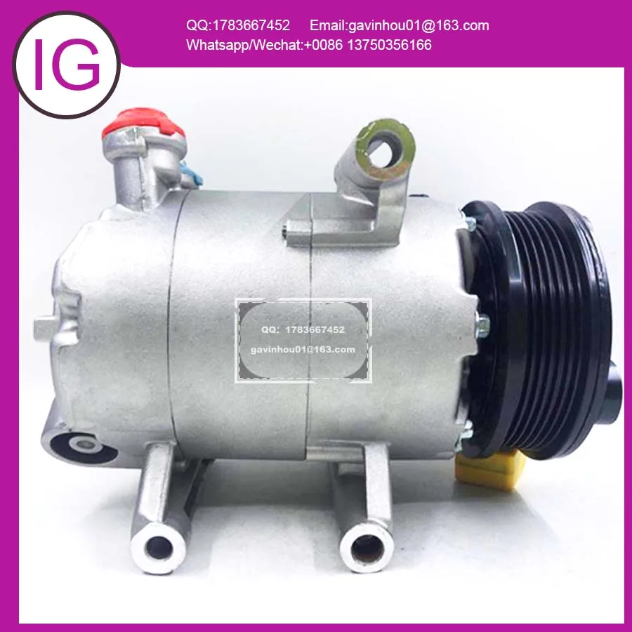 air conditioner car compressor for Ford Focus ll/Volvo S40 ll V5 3M5M-19D629-RM 3M5M-19D629-RW 6M5H-19D629-AB 6M5H-19D629-AD