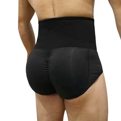 Men Padded Panties With Reducing Belts Waist Trainer Models Slimming Underwear Body Shaper Men Shapewear