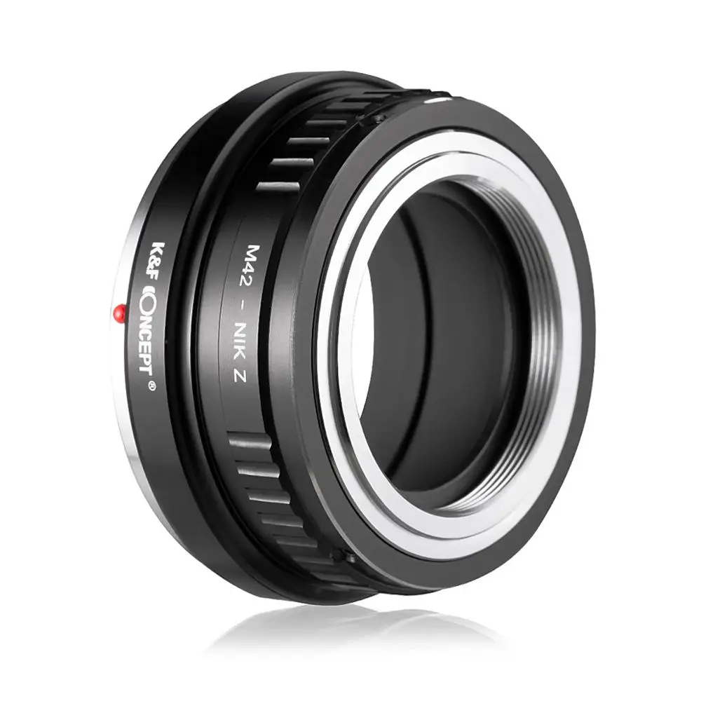 K&F Concept M42-NIK Z for M42 Mount Lens to Nikon Z Mount Camera Zfc Z30 Z50 Z5 Z6 Z6II Z7 Z7II Z8 Z9 Lens Adapter