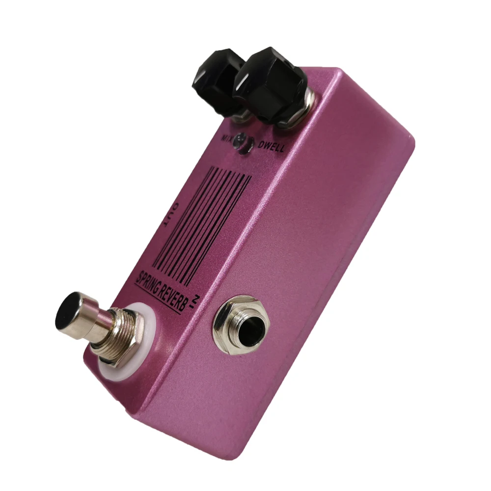Moskyaudio Spring Reverb Mini Single Effect Pedal True Bypass for Guitar