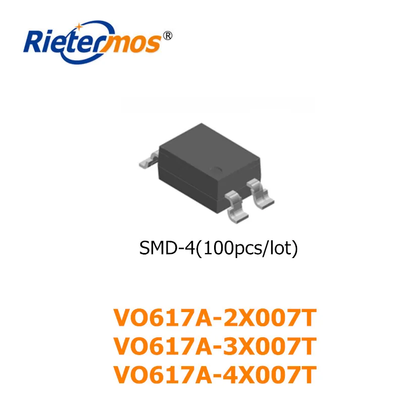100 Chiếc SMD4 VO617A-2X007T VO617A-3X007T VO617A-4X007T SOP4