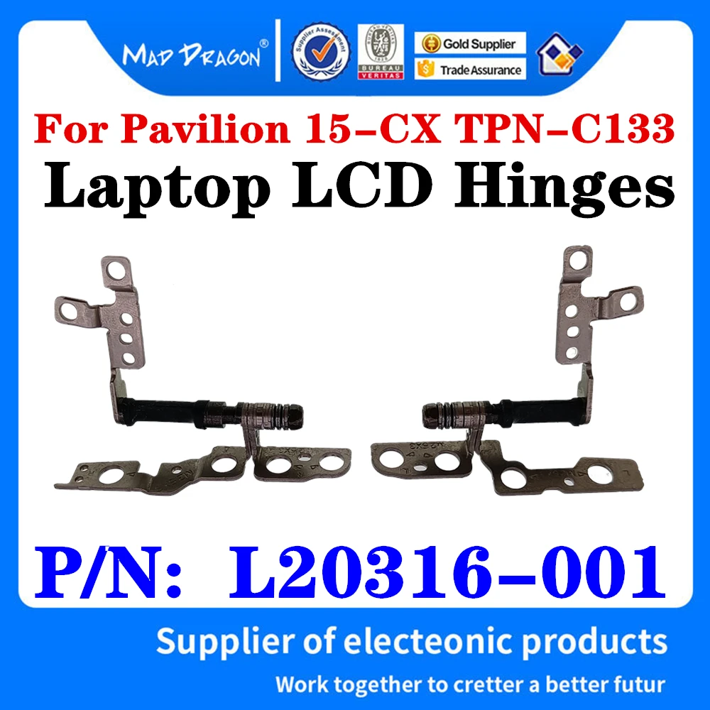 

New Original L20316-001 For HP Pavilion 15-CX 15-CX0020NR 15cx TPN-C133 Series Laptop LCD Hinges Left & Right Hinge