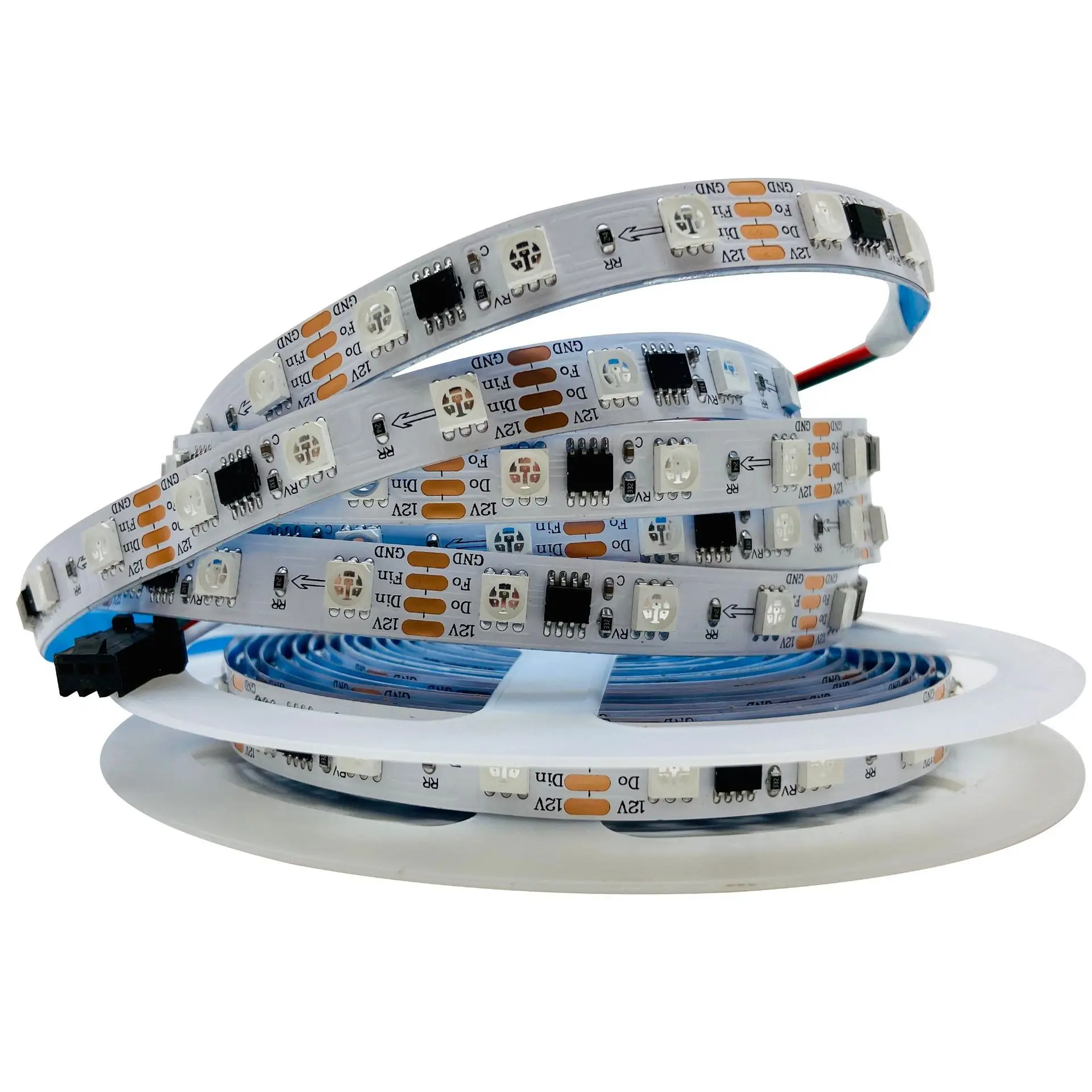 

50m DC12V WS2811 pixel Led Strip light Addressable 30/60leds/m full color WS2811 IC 5050 RGB led lamp Tape DC12V WS2811 pixel