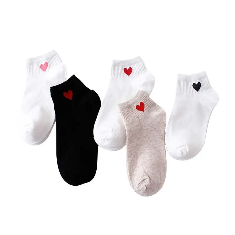 1Pair Top Fashion Women Summer Boat Socks For Lady Oudoor Lover Girls Low Cute Sock Print Short Cartoon Sock New Sock