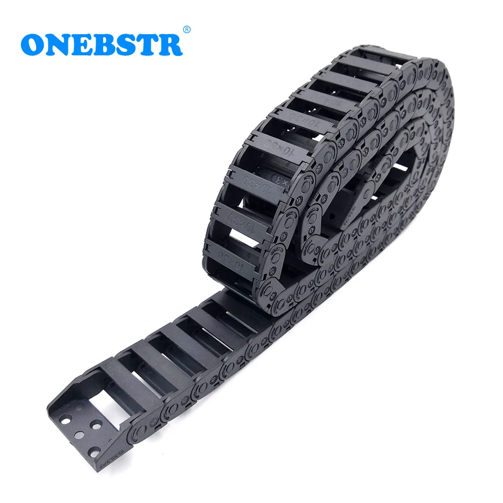 

1 Meter 10x30mm Drag Chain Wire Carrier Cable Towline Bridge Type Exterior Opening For CNC Router Machine Tools Free Shipping