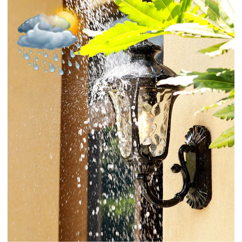 Modern Minimalist Outdoor Waterproof Wall Lamp Decoration Villa Courtyard Garden Balcony Living Room Aisle Corridor