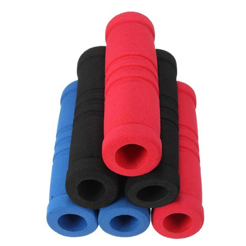 1 Pair MTB Bike Bicycle Handle Handlebar Soft Sponge Bar Grips Nonslip Bicycle Handle Cover