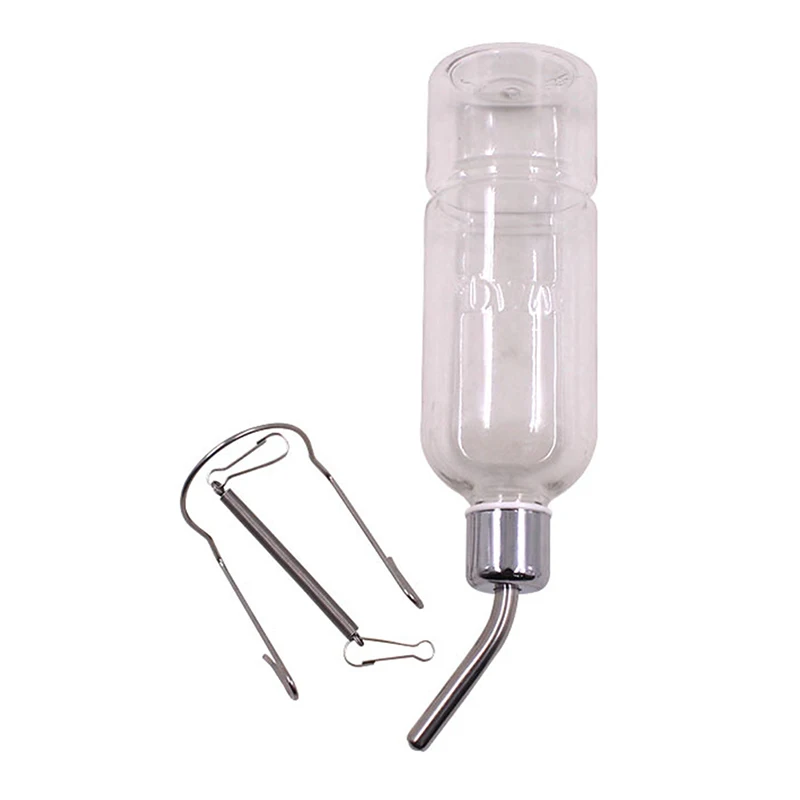 180/350/750ml alimentatore per Dispenser di bottiglie d'acqua per bevitori di criceti per animali domestici in plastica