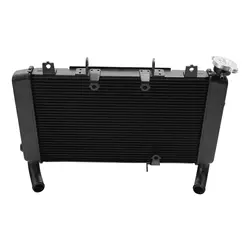 Motorcycle Black Aluminum Radiator Cooler Cooling For HONDA CB650R CB 650 R 2019 2020 2021 2022 2023 2024