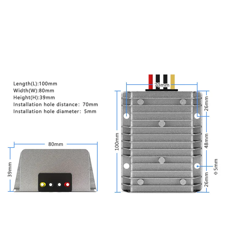 Imagem -06 - para 15v Módulo Regulador de Potência Automotivo 914v para 15v Impulsor de Energia Conversor de Energia Transformador Embutido 12v