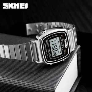 SKMEI-SPORT Sports immeable clock for women, ladies watches, digital clock with small dial, best luxury brands, 3bar, 1252, fashion 6 Main Sales Skmei Female - №1