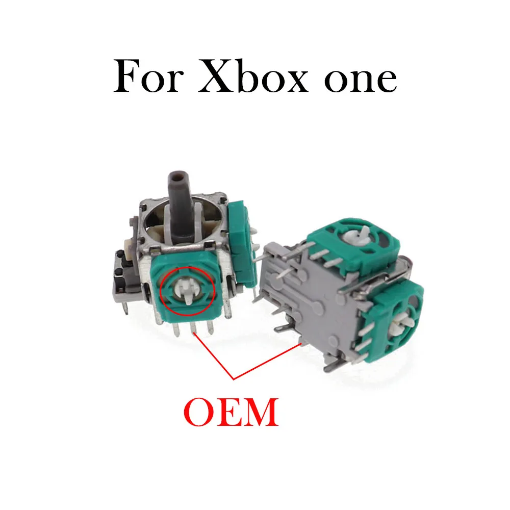 2 قطعة 3D التناظرية متحكم الأصابع Xbox one الاستشعار الجهد إصلاح أجزاء ل جهاز مايكروسوفت إكس بوكس وان تحكم غمبد المقود